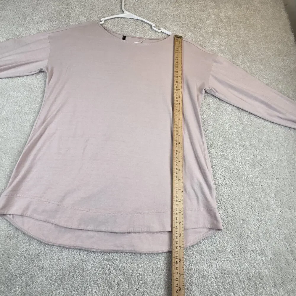 Kuhl Intent Women's Long Sleeve Open Back Top Size M Pink Workout - Picture 7 of 8